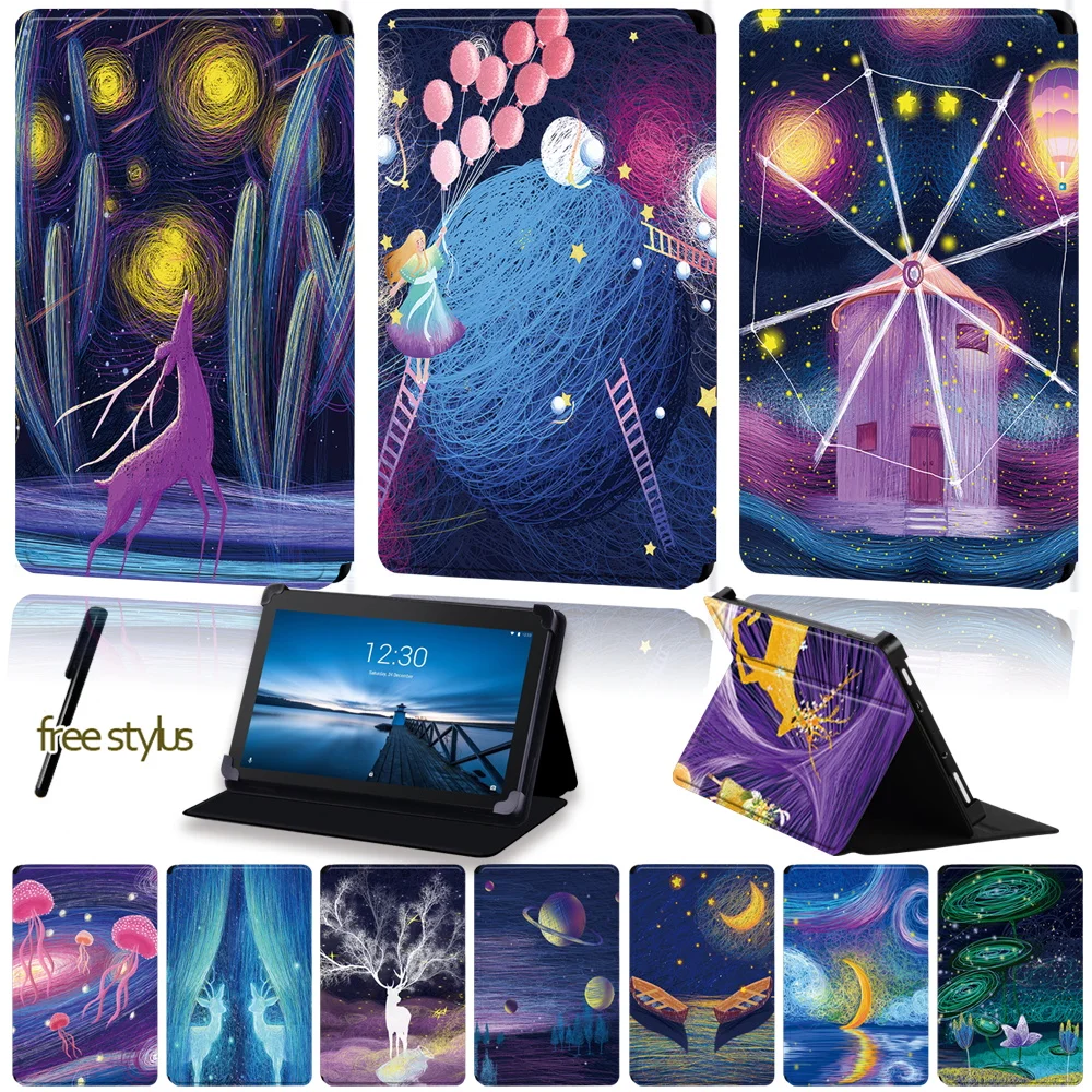 Universal PU Leather Anti-fall Tablet Case for Lenovo Tab E10 /Tab E8 /Tab E7 Tablet Four Corner Protection Stand Folding Case
Universal PU Leather Anti-fall Tablet Case for Lenovo Tab E10 /Tab E8 /Tab E7 Tablet Four Corner Protection Stand Folding Case