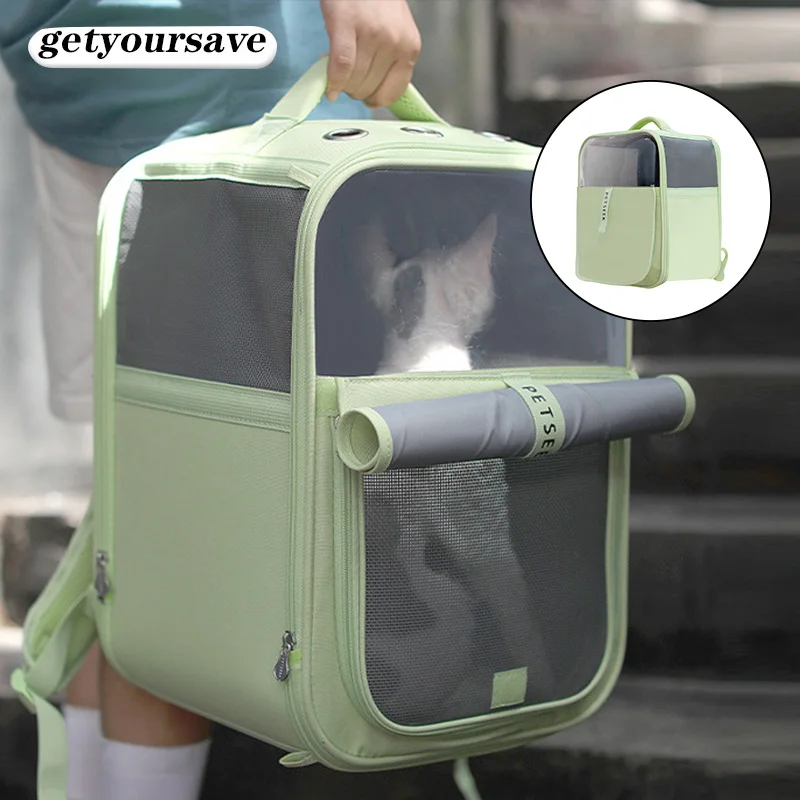Cat Backpack Carrier Bag Small Dog Portable Handbag Bag for Pets Breathable Mesh Kitten Cage Outdoor Carriers Supplies
Cat Backpack Carrier Bag Small Dog Portable Handbag Bag for Pets Breathable Mesh Kitten Cage Outdoor Carriers Supplies