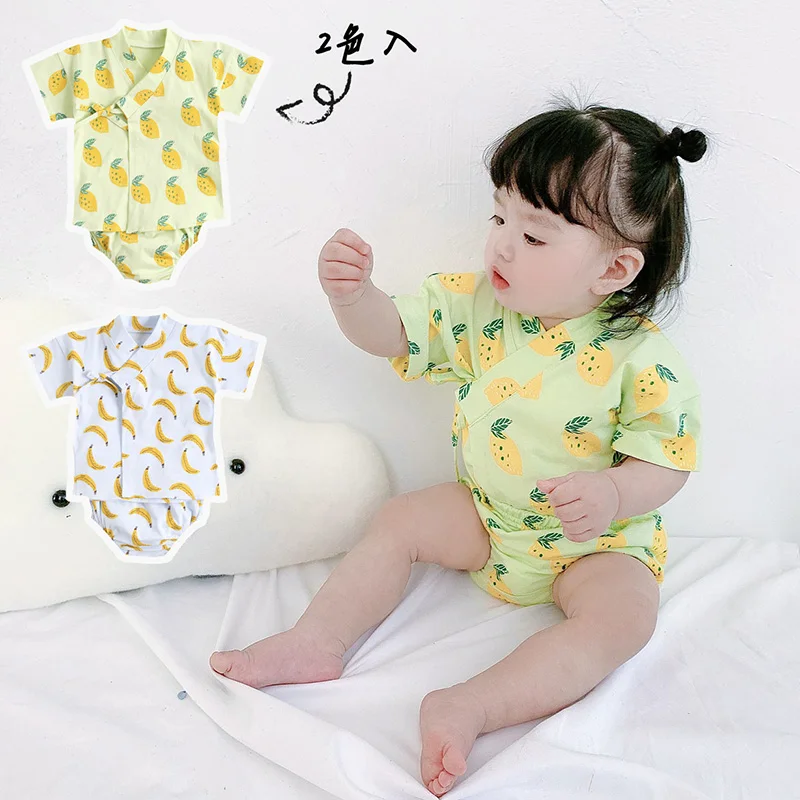 Summer Newborn Baby Girls Boys Clothes Cotton Korean Short Sleeve Top +Shorts Toddler Infant Pajamas Outfit Set
Summer Newborn Baby Girls Boys Clothes Cotton Korean Short Sleeve Top +Shorts Toddler Infant Pajamas Outfit Set