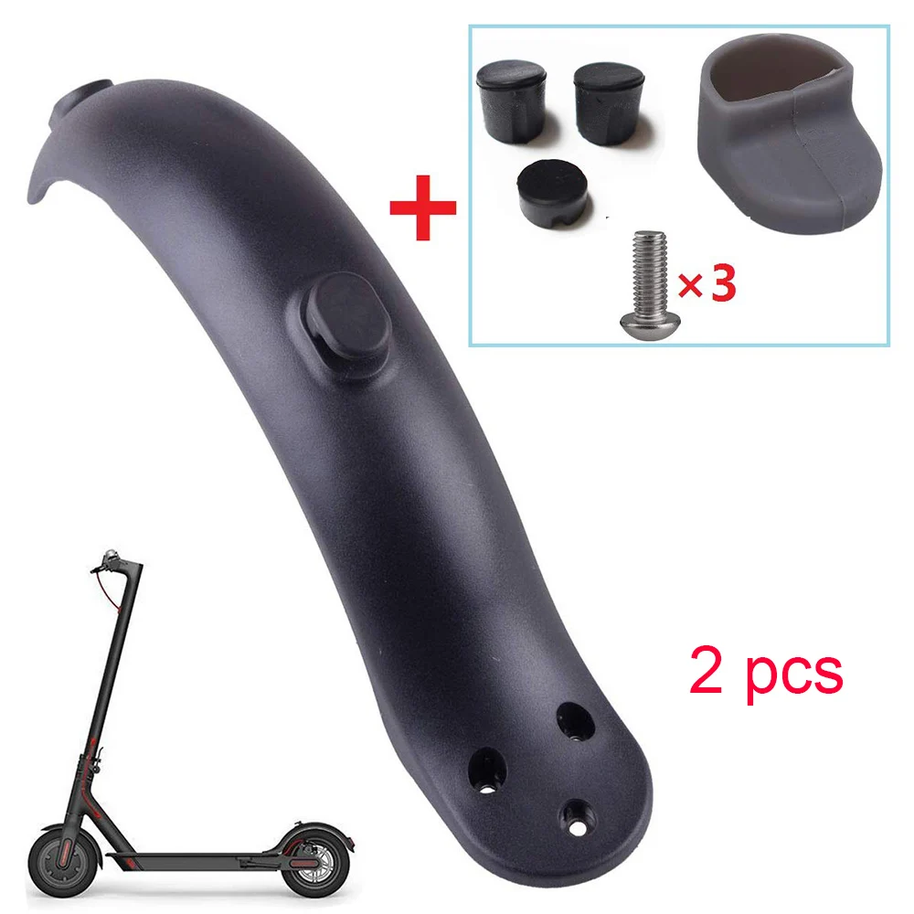 2 pcs Rear Mud Guard for Xiaomi M365 Electric Scooter Parts Screws Rubber Stopper Cooter Mudguard Mud Protection Rear Fenders
2 pcs Rear Mud Guard for Xiaomi M365 Electric Scooter Parts Screws Rubber Stopper Cooter Mudguard Mud Protection Rear Fenders
