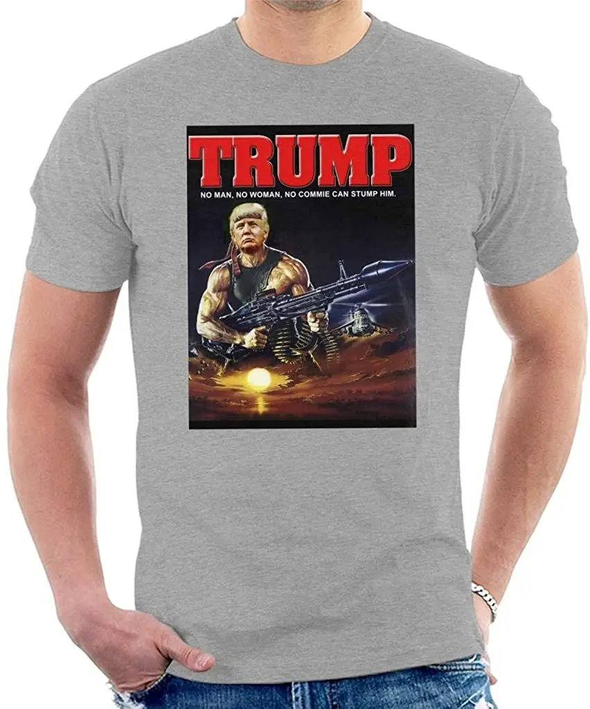 New Arrivals Summer Mens Tee Cool 2020 Donald Trump Political Men's T Shirts Breathable Cotton Short Sleeve T-Shirt
New Arrivals Summer Mens Tee Cool 2020 Donald Trump Political Men's T Shirts Breathable Cotton Short Sleeve T-Shirt