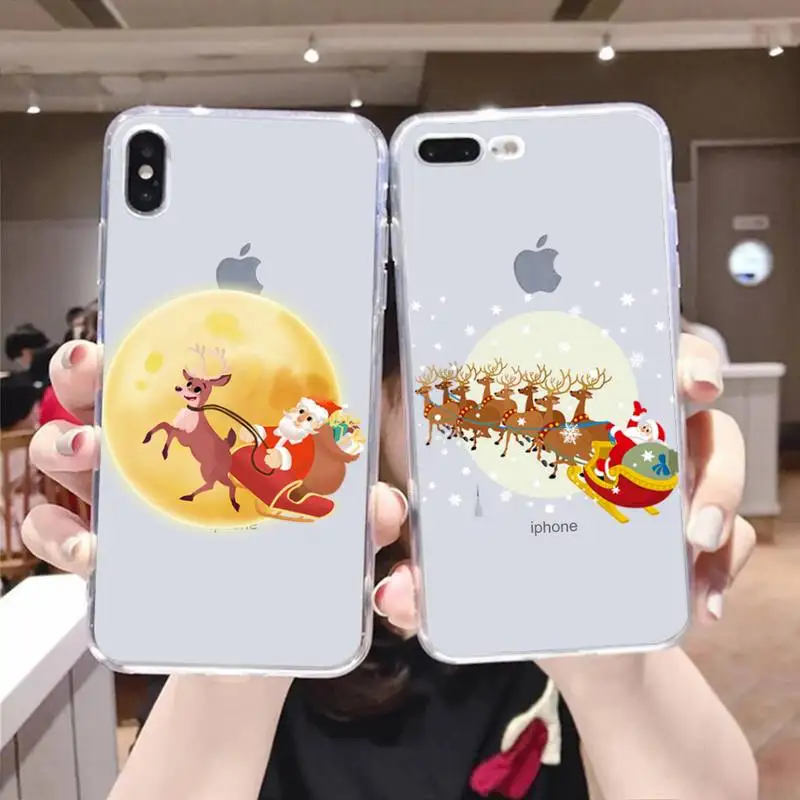 Merry Christmas Phone Case For Iphone 12 11 7 8 Pro Mini XS Max Xr X PLUS Transparent Coque Fundas Cover
Merry Christmas Phone Case For Iphone 12 11 7 8 Pro Mini XS Max Xr X PLUS Transparent Coque Fundas Cover