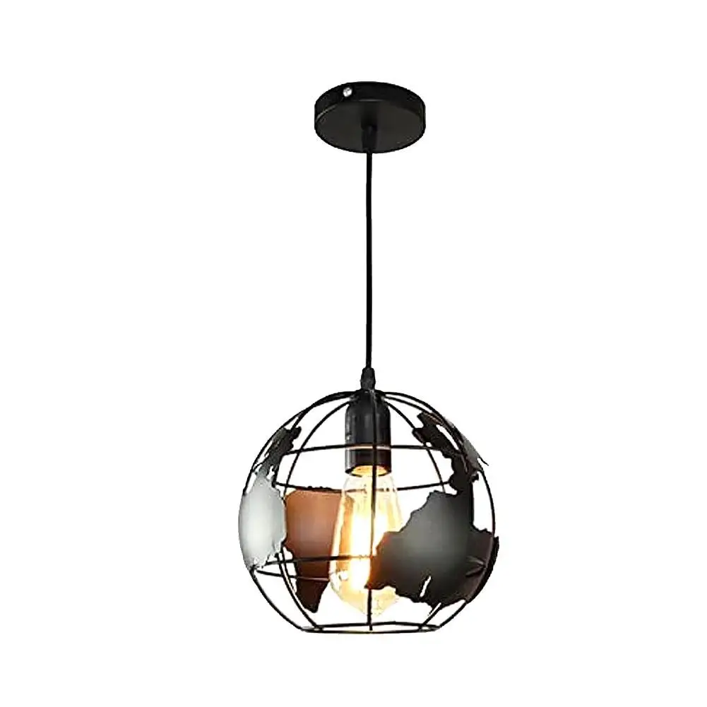 New Industrial style wrought iron globe chandelier modern minimalist personality restaurant office cafe decorative lighting
New Industrial style wrought iron globe chandelier modern minimalist personality restaurant office cafe decorative lighting