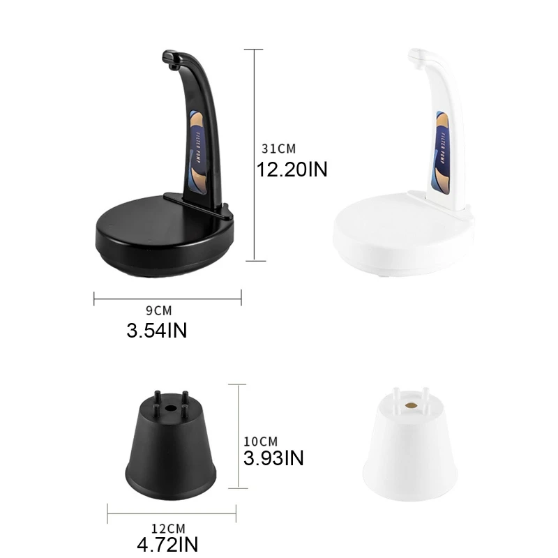 Home Kitchen Office Gravity Induction Electric Bottled Drinking Water Pump Automatic Pumping Wireless USB Charging Pump with Fil
Home Kitchen Office Gravity Induction Electric Bottled Drinking Water Pump Automatic Pumping Wireless USB Charging Pump with Fil