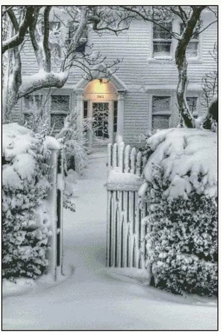 Cross Stitch Kits scenic Snow-covered courtyard Crafts Art Needlework 14CT Unprinted Embroidered Handmade Wall Home Decor
Cross Stitch Kits scenic Snow-covered courtyard Crafts Art Needlework 14CT Unprinted Embroidered Handmade Wall Home Decor