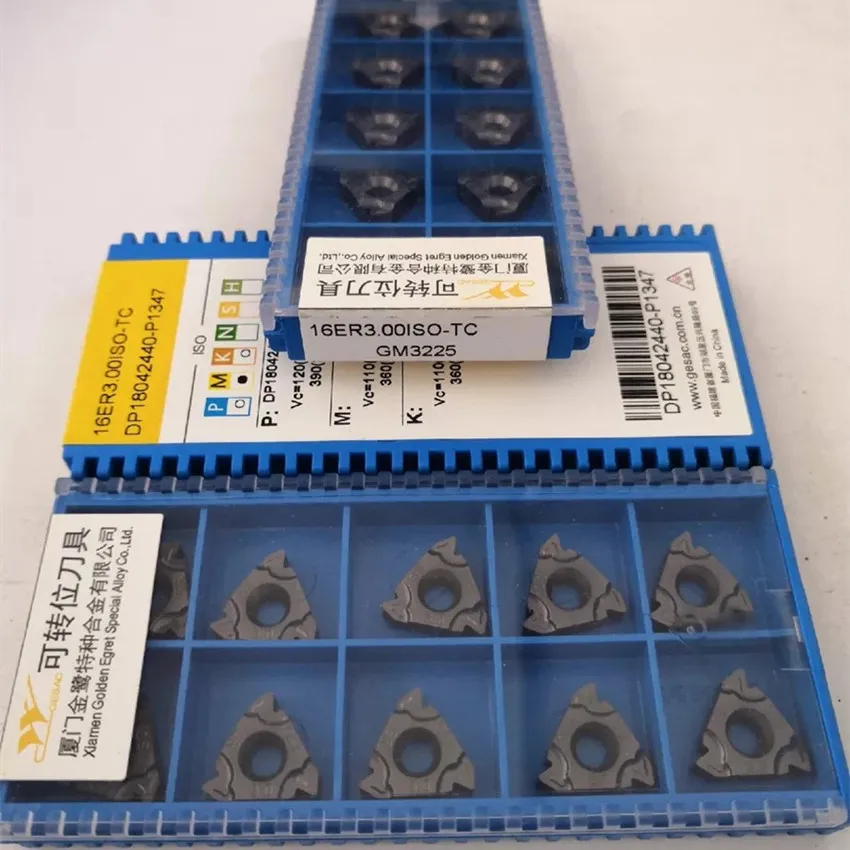 16ER1.00ISO-TC/16ER1.25ISO-TC/16ER1.50ISO-TC/16ER2.00ISO-TC/16ER2.50ISO-TC/16ER3.00ISO-TC GM3225 CNC carbide inserts 10PCS/BOX
16ER1.00ISO-TC/16ER1.25ISO-TC/16ER1.50ISO-TC/16ER2.00ISO-TC/16ER2.50ISO-TC/16ER3.00ISO-TC GM3225 CNC carbide inserts 10PCS/BOX