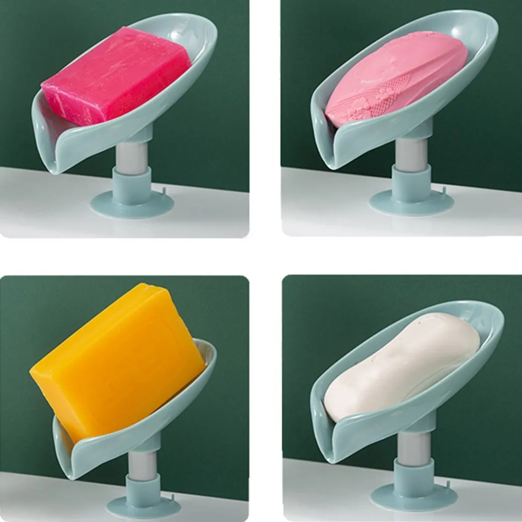 Leaf-shaped Soap Box Drain Soap Holder Box Bathroom Shower Soap Holder Sponge Storage Plate Tray Bathroom Accessories Free Stand
Leaf-shaped Soap Box Drain Soap Holder Box Bathroom Shower Soap Holder Sponge Storage Plate Tray Bathroom Accessories Free Stand
