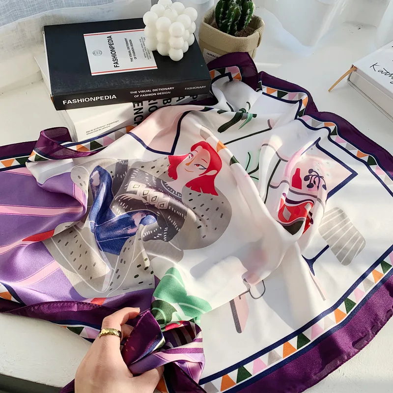 2021 Silk Scarf Women Neck Hair Foulard Square Small Headband Fashion Print Neckerchief Scarves Bandana Shawls and Wraps
2021 Silk Scarf Women Neck Hair Foulard Square Small Headband Fashion Print Neckerchief Scarves Bandana Shawls and Wraps