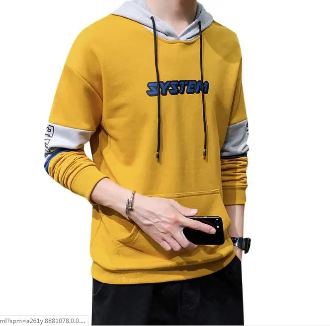 2019 Autumn Men sweatshirts Printed Hoodies Long Sleeve Male Casual Hoodies Solid Color Hoodies Sweatshirt Tops Fashion 
2019 Autumn Men sweatshirts Printed Hoodies Long Sleeve Male Casual Hoodies Solid Color Hoodies Sweatshirt Tops Fashion