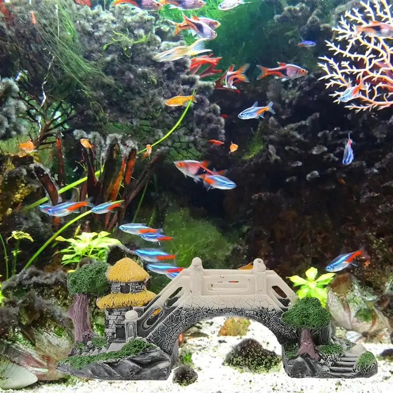 2pcs Delicate Fish Tank Bridge Ornaments Fish Tank Underwater Bridge Adornments
2pcs Delicate Fish Tank Bridge Ornaments Fish Tank Underwater Bridge Adornments