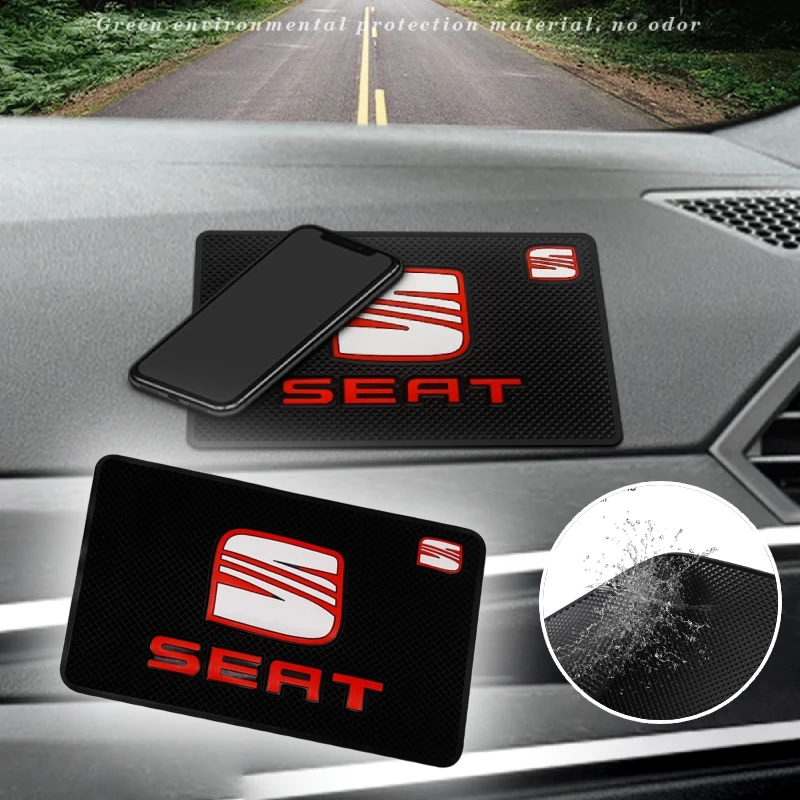 Waterproof Car Anti-Slip Mat Phone Holder Dashboard Pad For SEAT Leon Ibiza Ateca Sportcoupe Alhambra Exeo Altea Arona Toledo
Waterproof Car Anti-Slip Mat Phone Holder Dashboard Pad For SEAT Leon Ibiza Ateca Sportcoupe Alhambra Exeo Altea Arona Toledo