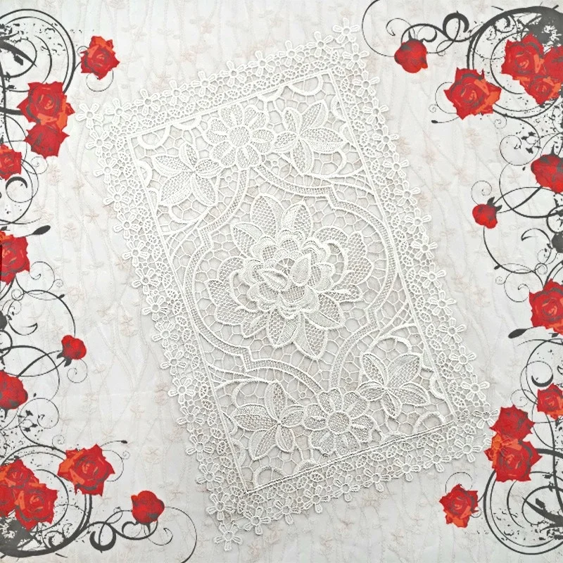 Lace Tablecloth Hollow Embroidered Table Cloth Furniture Dinning Table Cover Cloth Cushion Water Soluble Embroidery Dust Cover
Lace Tablecloth Hollow Embroidered Table Cloth Furniture Dinning Table Cover Cloth Cushion Water Soluble Embroidery Dust Cover