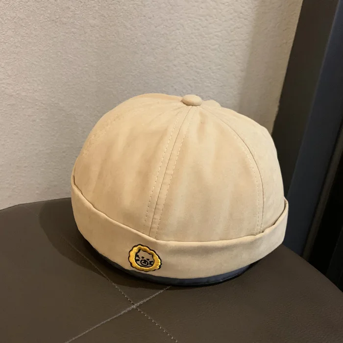 Hooligan melon skin hat Japan Harajuku lion head brimless sailor hat Men street yuppie landlord hat autumn women trend
Hooligan melon skin hat Japan Harajuku lion head brimless sailor hat Men street yuppie landlord hat autumn women trend
