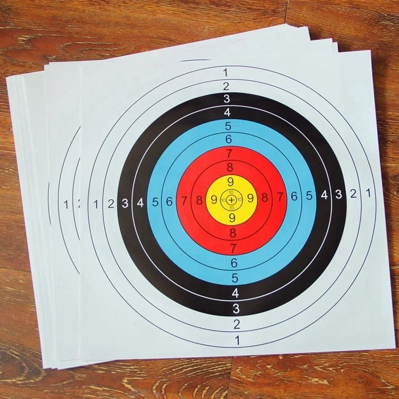 30Pcs Archery Paper Targets Arrows Targets for Archery Enthusiasts Beginner, 16X16 Inch
30Pcs Archery Paper Targets Arrows Targets for Archery Enthusiasts Beginner, 16X16 Inch