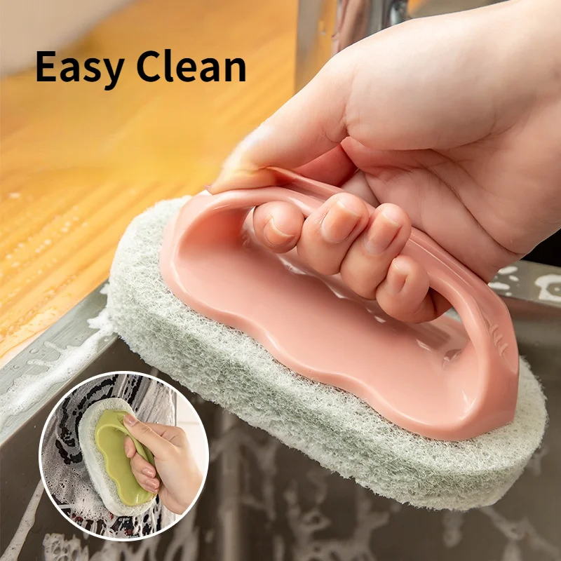 1pcs Plastic Handheld Sponge Kitchen Cleaning Bathtub Ceramic Tile Glass WC Brush Sponge Durable Wall Cleaner
1pcs Plastic Handheld Sponge Kitchen Cleaning Bathtub Ceramic Tile Glass WC Brush Sponge Durable Wall Cleaner