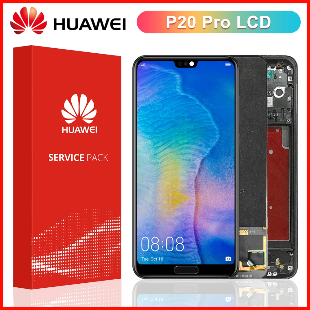 Оригинальный сенсорный ЖК-экран 6,1 дюйма для Huawei P20 Pro с дигитайзером и идентификацией по отпечатку пальца
Оригинальный сенсорный ЖК-экран 6,1 дюйма для Huawei P20 Pro с дигитайзером и идентификацией по отпечатку пальца