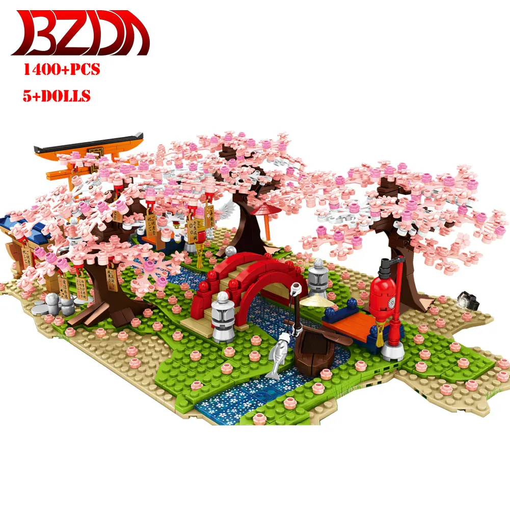BZDA high-tech Cherry Blossom Tree Building Blocks Japanese Cherry Blossom Bricks Sembo City Mini Street View Toys for Children
BZDA high-tech Cherry Blossom Tree Building Blocks Japanese Cherry Blossom Bricks Sembo City Mini Street View Toys for Children
