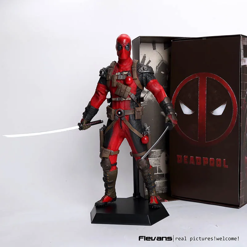 Crazy Toys Deadpool ПВХ фигурка Коллекционная модель игрушки 12 дюймов 30 см красный/серебристый
Crazy Toys Deadpool ПВХ фигурка Коллекционная модель игрушки 12 дюймов 30 см красный/серебристый