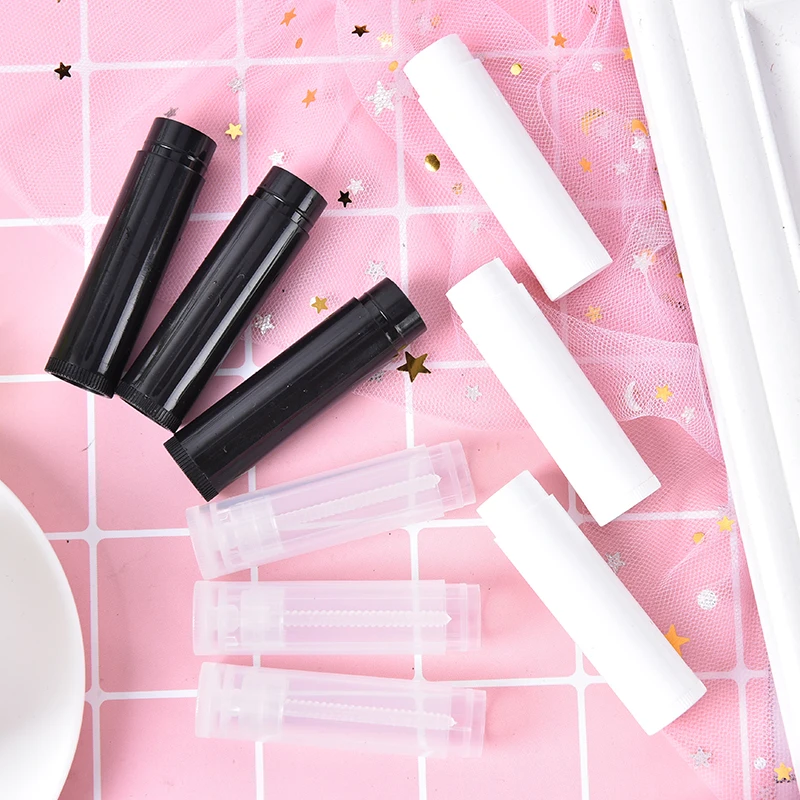 100PCS 5ml DIY Lip Gloss Balm Tube Empty Lipstick Bottle Container Cap Clear Black White Cosmetic Sample Storage
100PCS 5ml DIY Lip Gloss Balm Tube Empty Lipstick Bottle Container Cap Clear Black White Cosmetic Sample Storage