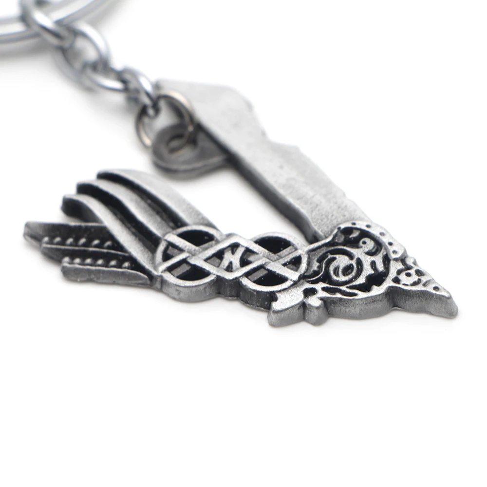 Fashion Jewelry TV Series Vikings Icon Keychain Key Ring Vikings "V" Logo Pendant Ragnar Lodbrok Men Women Birthday Gift
Fashion Jewelry TV Series Vikings Icon Keychain Key Ring Vikings "V" Logo Pendant Ragnar Lodbrok Men Women Birthday Gift