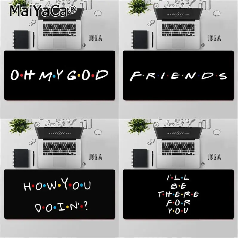 Maiyaca High Quality friends tv shows quotes Rubber PC Computer Gaming mousepad Free Shipping Large Mouse Pad Keyboards Mat
Maiyaca High Quality friends tv shows quotes Rubber PC Computer Gaming mousepad Free Shipping Large Mouse Pad Keyboards Mat