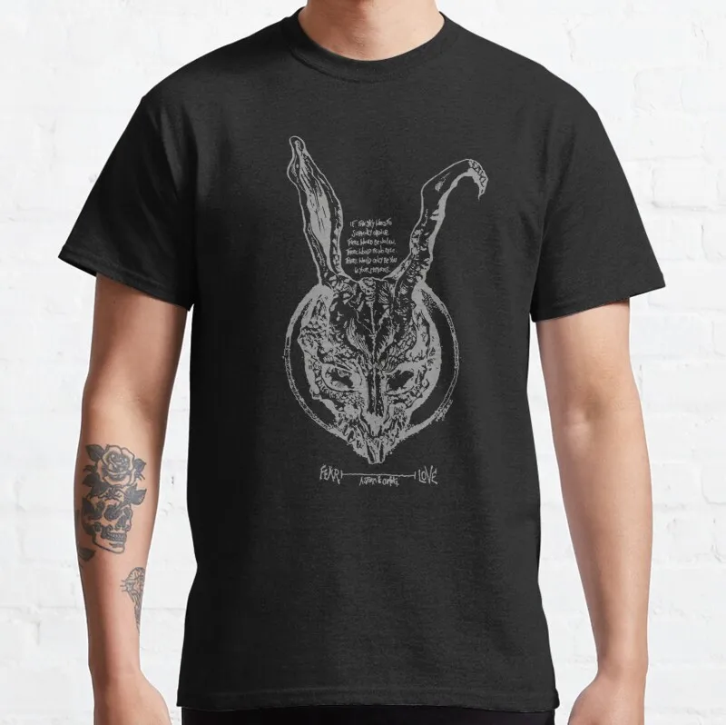 New Donnie Darko Classic T-Shirt Cotton Men Tee Shirt shirts for boys Custom aldult Teen unisex digital printing Tee shirt
New Donnie Darko Classic T-Shirt Cotton Men Tee Shirt shirts for boys Custom aldult Teen unisex digital printing Tee shirt