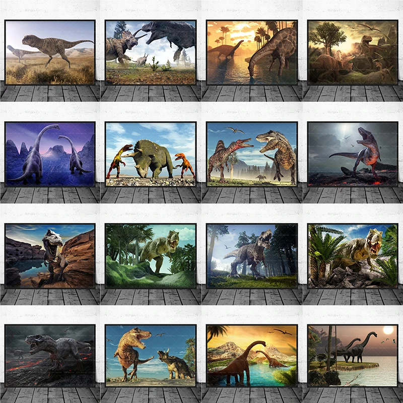 Dinosaur Poster Jurassic Park HD Print Canvas Painting Modern Home Decoration Mural and Living Room Bedroom Decoration Painting
Dinosaur Poster Jurassic Park HD Print Canvas Painting Modern Home Decoration Mural and Living Room Bedroom Decoration Painting