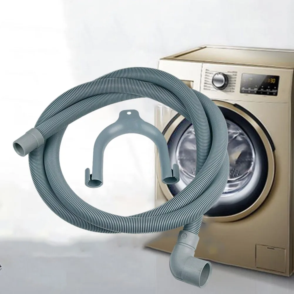 2 Metre Extra Long Drain Hose Waste Pipe For Washing Machine Dishwasher Universal Water Inlet Extension Pipe Garden Tool
2 Metre Extra Long Drain Hose Waste Pipe For Washing Machine Dishwasher Universal Water Inlet Extension Pipe Garden Tool