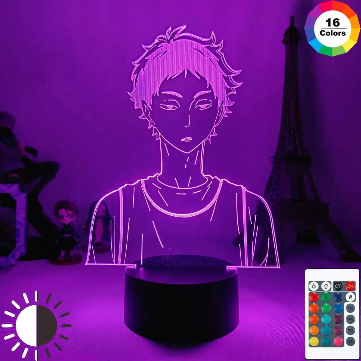 Haikyuu Keiji Akaashi Led Night Light Lamp for Bedroom Decor Nightlight Kids Child Birthday Gift Haikyu Akaashi 3d USB desk lamp
Haikyuu Keiji Akaashi Led Night Light Lamp for Bedroom Decor Nightlight Kids Child Birthday Gift Haikyu Akaashi 3d USB desk lamp