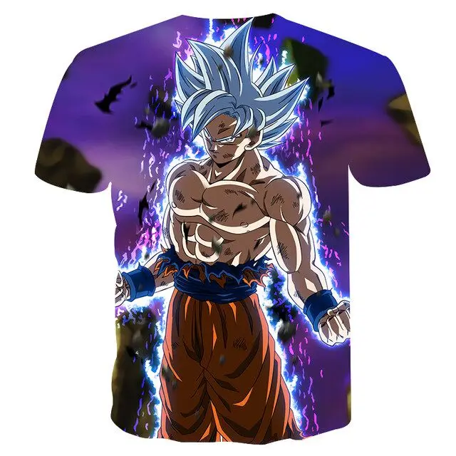 2021 Summer Children's Harajuku T-shirt, casual fashion street comfort T-shirt, boy 3D animation dragon-ball print, short sleeve
2021 Summer Children's Harajuku T-shirt, casual fashion street comfort T-shirt, boy 3D animation dragon-ball print, short sleeve