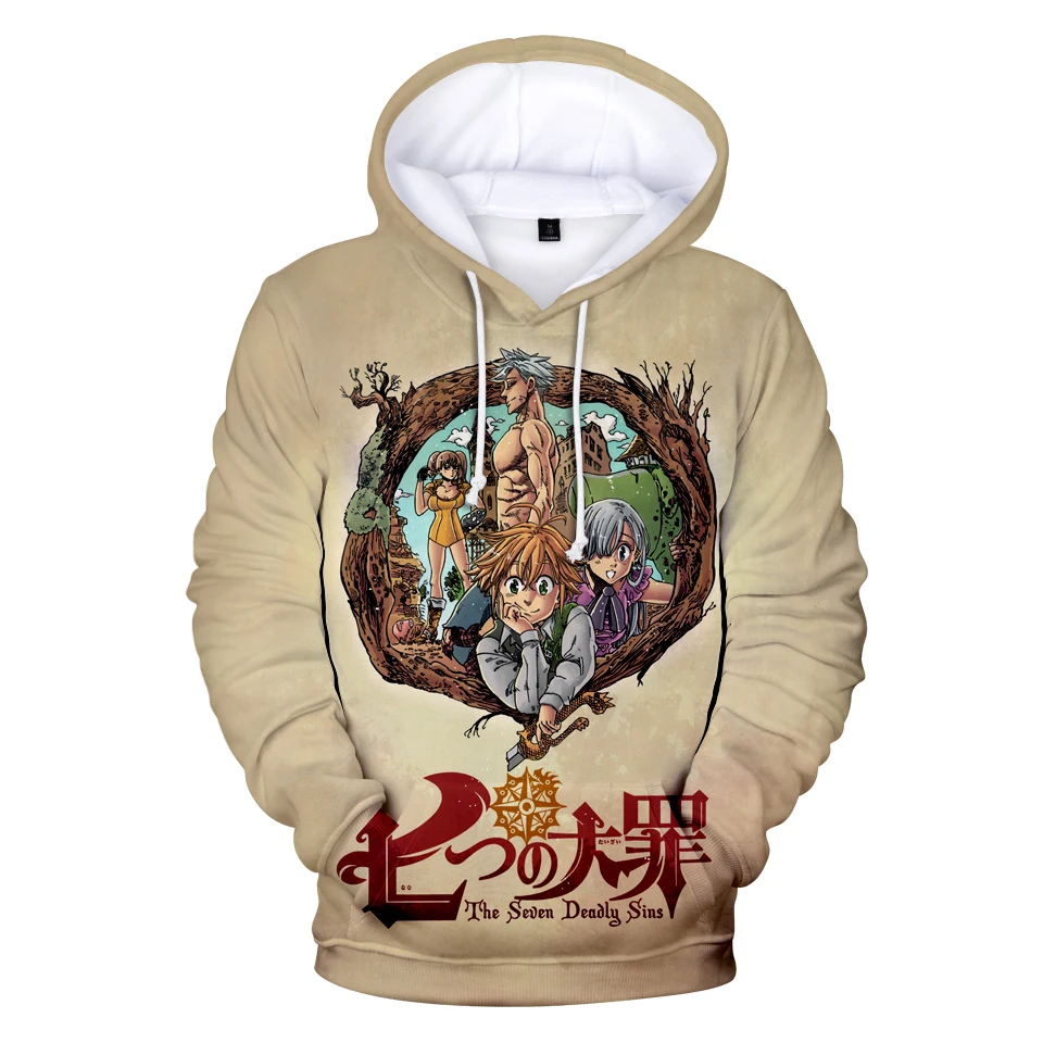 Classic Hot Anime Nanatsu No Taizai Sweatshirt Boys/Girls Kawaii Hoodies The Seven Deadly Sins Sweatshirts Fashion Cartoon Coat 
Classic Hot Anime Nanatsu No Taizai Sweatshirt Boys/Girls Kawaii Hoodies The Seven Deadly Sins Sweatshirts Fashion Cartoon Coat