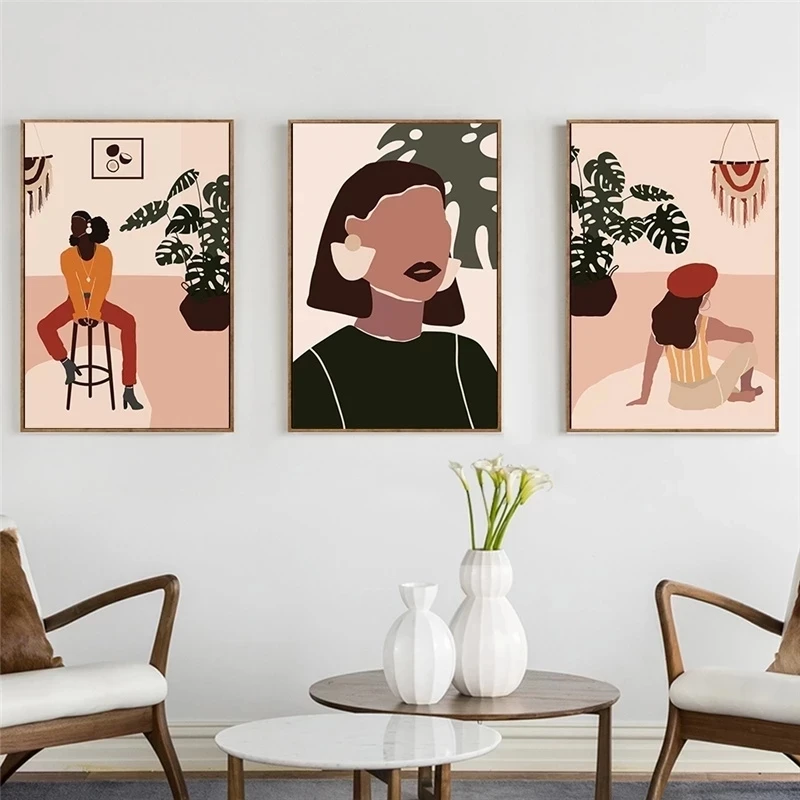 Canvas Modern Character Picture Home Decoration Painting Wall Art HD Prints Nordic Style Poster Modular NO Framework Living Room
Canvas Modern Character Picture Home Decoration Painting Wall Art HD Prints Nordic Style Poster Modular NO Framework Living Room