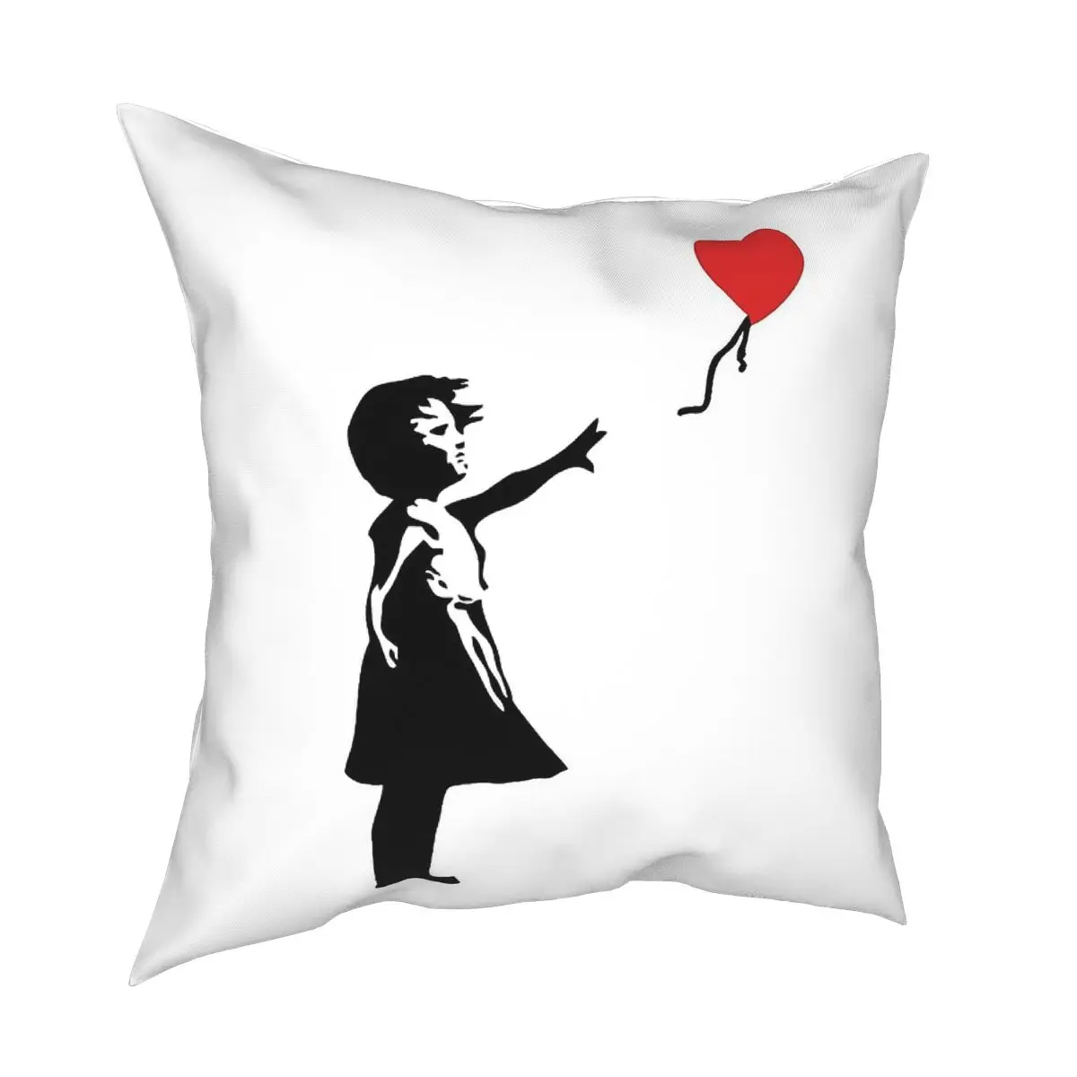 Street Artist Banksy Pillowcover Home Decorative Girl With A Balloon Cushions Throw Pillow for Home Polyester Creative
Street Artist Banksy Pillowcover Home Decorative Girl With A Balloon Cushions Throw Pillow for Home Polyester Creative