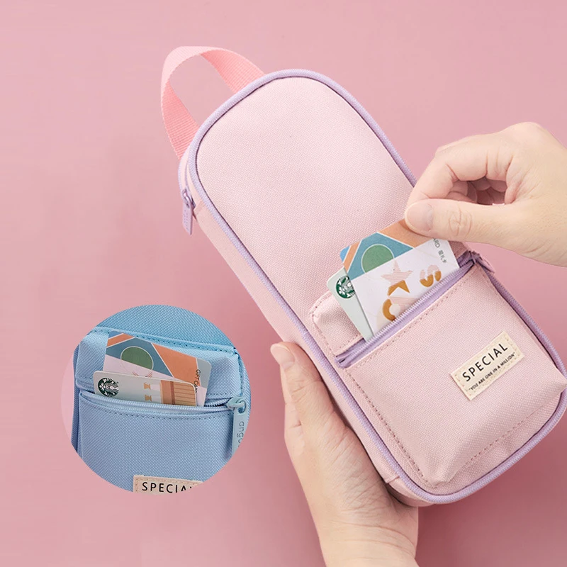Large Capacity Pencil Case Multifunctional Stationery Bag Organizer Stationery Pencil Pouch for School Office Stuff UY8
Large Capacity Pencil Case Multifunctional Stationery Bag Organizer Stationery Pencil Pouch for School Office Stuff UY8