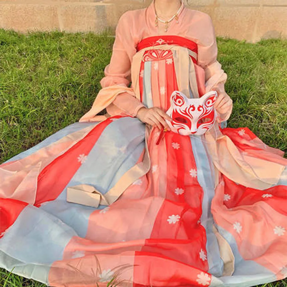 Ancient Chinese Costume Women Clothes Traditional Hanfu Women Plus Size Tang Dynasty Dance Costumes Folk Fairy Dress Pink Outfit
Ancient Chinese Costume Women Clothes Traditional Hanfu Women Plus Size Tang Dynasty Dance Costumes Folk Fairy Dress Pink Outfit
