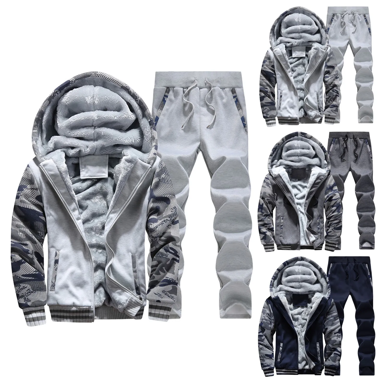 Новый мужской спортивный костюм, зимняя флисовая куртка с капюшоном + штаны, толстовка, комплект из 2 предметов, толстовки, спортивный костюм...
Новый мужской спортивный костюм, зимняя флисовая куртка с капюшоном + штаны, толстовка, комплект из 2 предметов, толстовки, спортивный костюм...