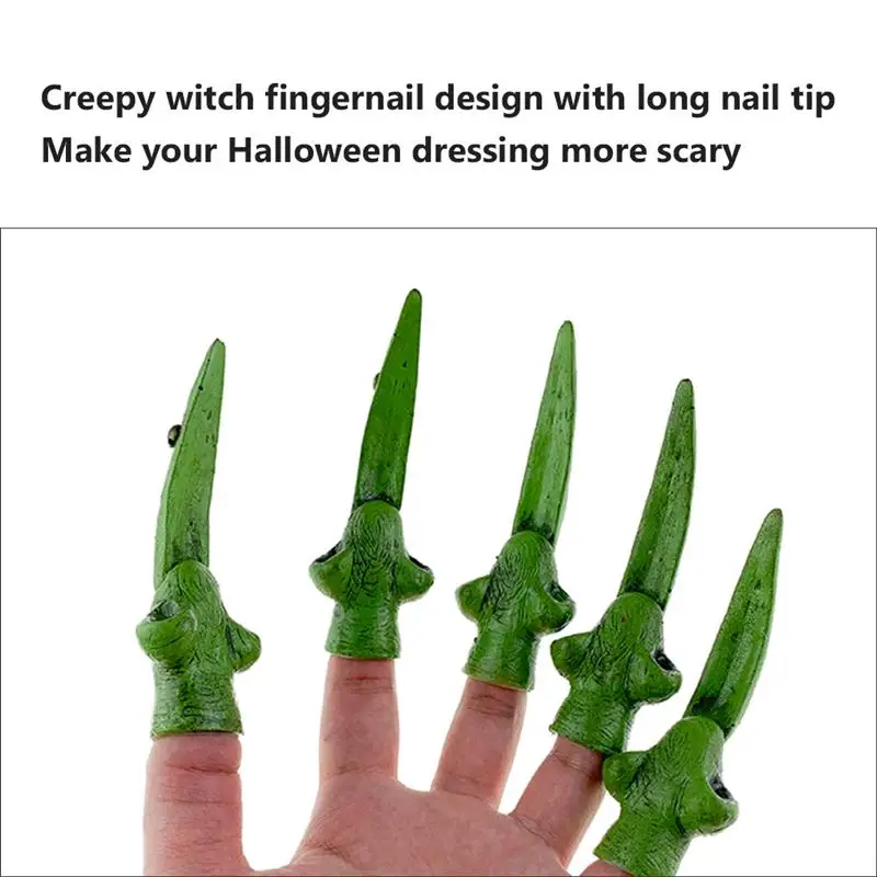 2 Set Halloween Decorative Fingernail Cover Finger Trick Props Costume Props For Halloween Cosplay
2 Set Halloween Decorative Fingernail Cover Finger Trick Props Costume Props For Halloween Cosplay