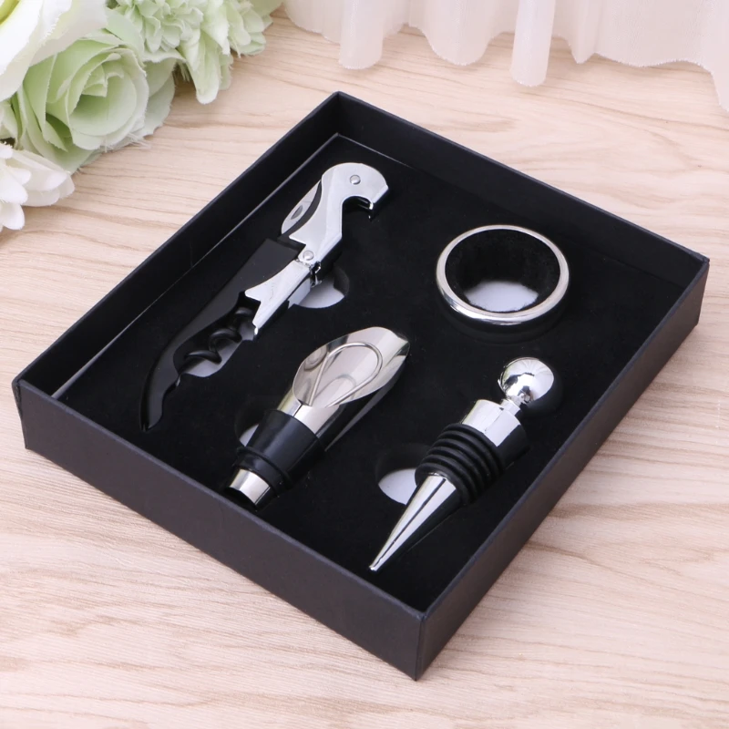 4 шт., штопор из нержавеющей стали для открывания бутылок
4 шт., штопор из нержавеющей стали для открывания бутылок