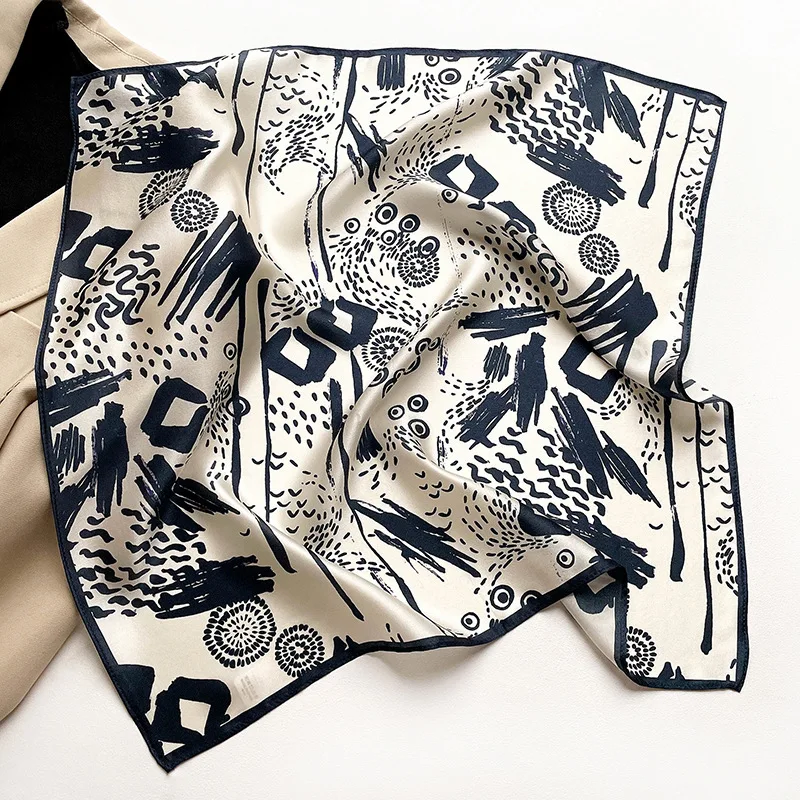 Summer Shawl 100% Pure Silk Scarf Women Print Hijab Headband Designer Square Neckerchief Female Hairband Bandana Poncho 2022
Summer Shawl 100% Pure Silk Scarf Women Print Hijab Headband Designer Square Neckerchief Female Hairband Bandana Poncho 2022