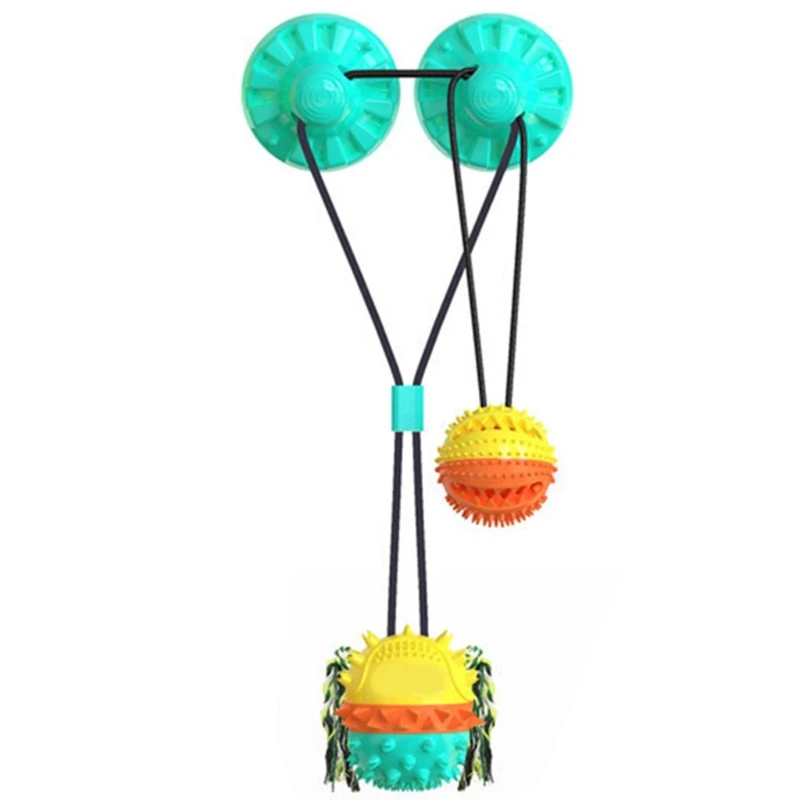LXAF Pet Dog Molar Bite Toy Tug Rope Toothbrush Chewing Ball Suction Cup Detal Care Tooth Cleaning
LXAF Pet Dog Molar Bite Toy Tug Rope Toothbrush Chewing Ball Suction Cup Detal Care Tooth Cleaning