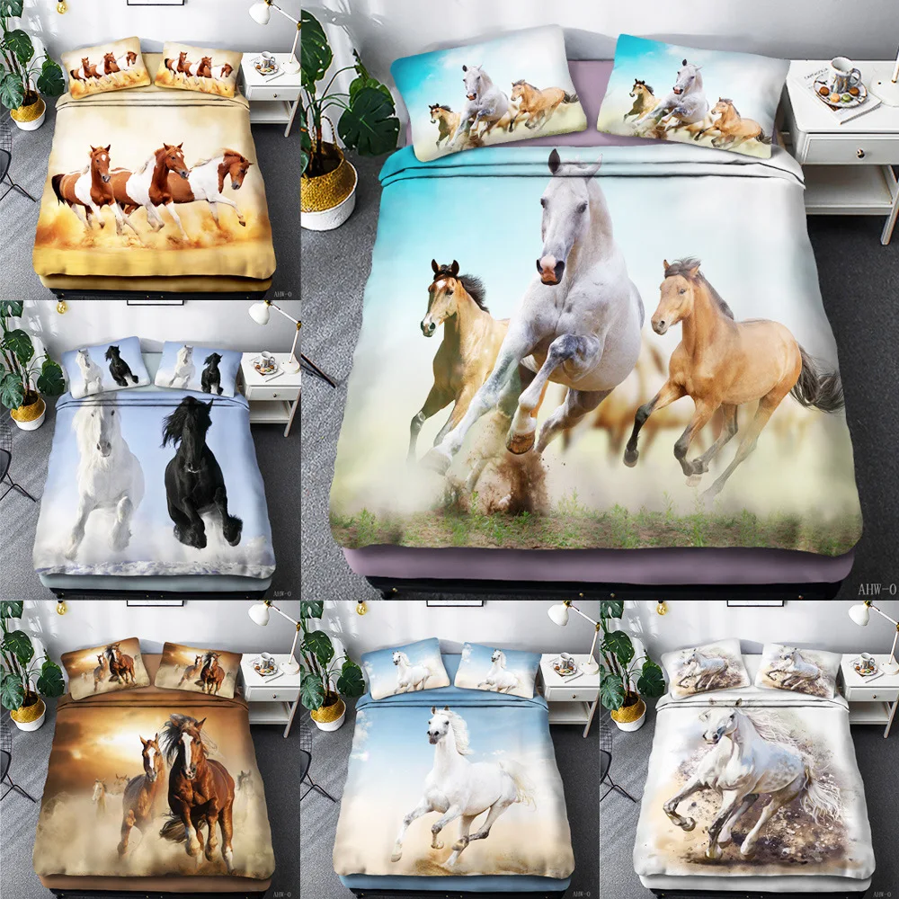 Running Horse Pattern Duvet Cover 3D Printed Bedding Set 3pcs Include 1 Duvet Cover 2 Pillowcases Microfiber Bedding Set For
Running Horse Pattern Duvet Cover 3D Printed Bedding Set 3pcs Include 1 Duvet Cover 2 Pillowcases Microfiber Bedding Set For