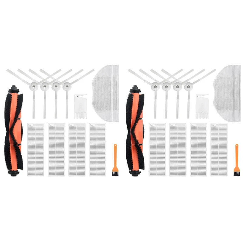 26Pcs for Xiaomi Mijia G1 Main Brush Side Brush Filter for Xiaomi Mijia G1 Robot Vacuum Cleaner Accessories
26Pcs for Xiaomi Mijia G1 Main Brush Side Brush Filter for Xiaomi Mijia G1 Robot Vacuum Cleaner Accessories