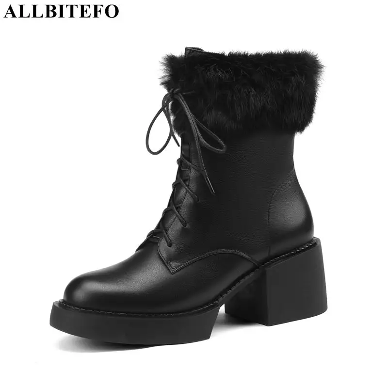 High quality Genuine Leather Thick Bottom Plush Winter Women Boots Women Heels Shoes Ankle Boots Women Rain Boots Bota De Neve
High quality Genuine Leather Thick Bottom Plush Winter Women Boots Women Heels Shoes Ankle Boots Women Rain Boots Bota De Neve