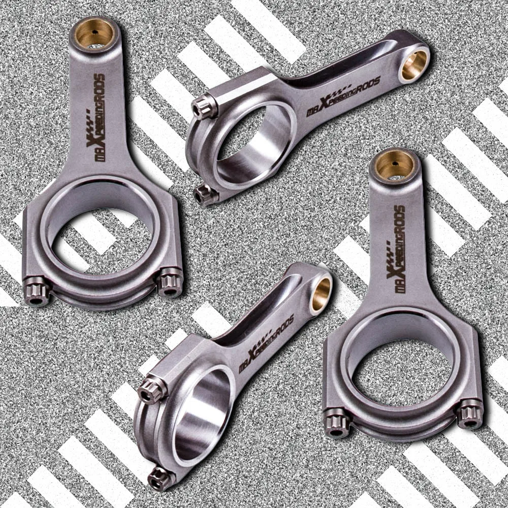 Connecting Rod Rods for Alfa Romeo 145 147 156 166 1.8L 2.0L 2.0 Twin Spark 145mm 800hp Genuine 3/8" ARP 2000 bolts
Connecting Rod Rods for Alfa Romeo 145 147 156 166 1.8L 2.0L 2.0 Twin Spark 145mm 800hp Genuine 3/8" ARP 2000 bolts