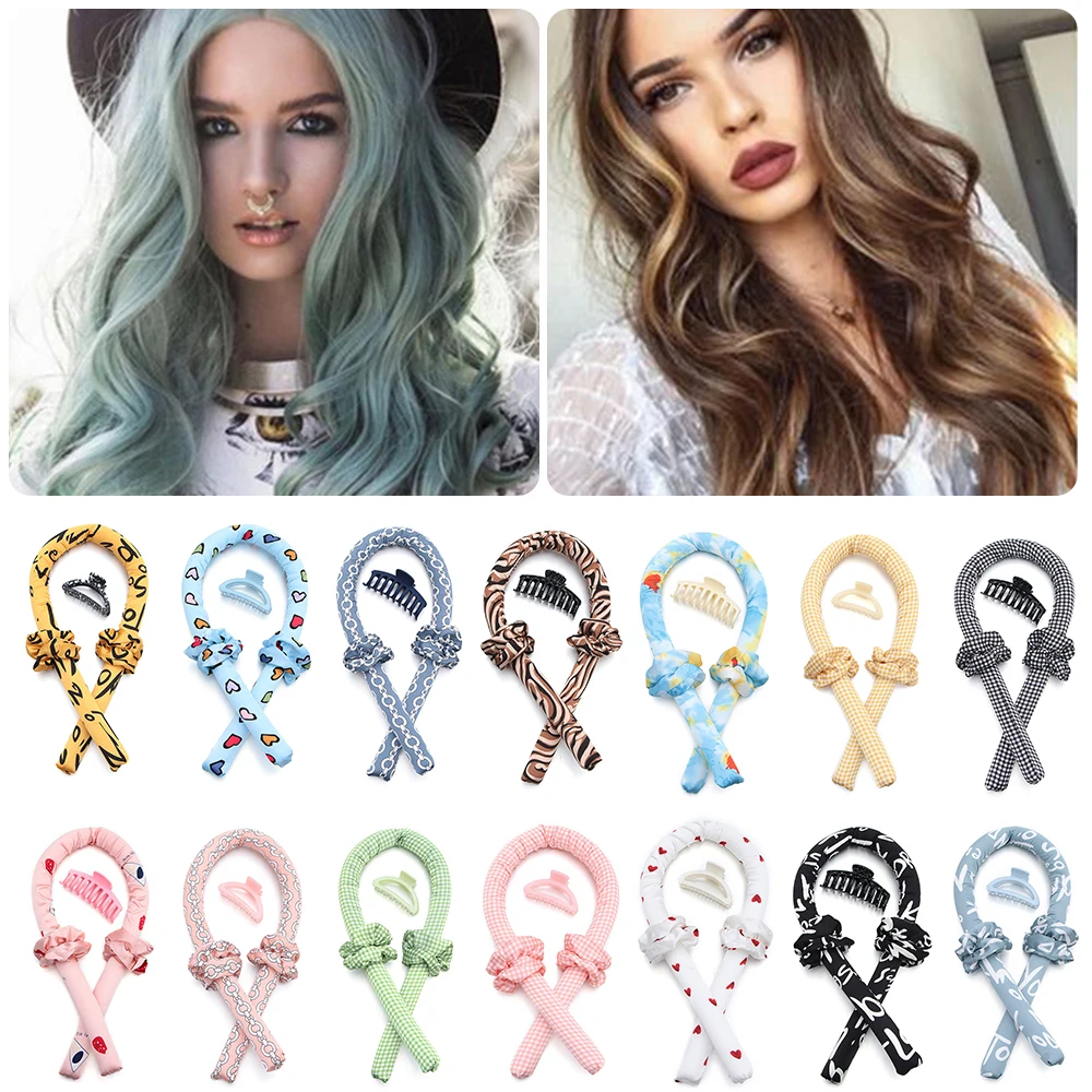 Heatless Hair Curling Ribbon Headband Wave Formers Lazy Curler Silk Curling Ribbon Heatless Curling Rod Hair Rollers
Heatless Hair Curling Ribbon Headband Wave Formers Lazy Curler Silk Curling Ribbon Heatless Curling Rod Hair Rollers