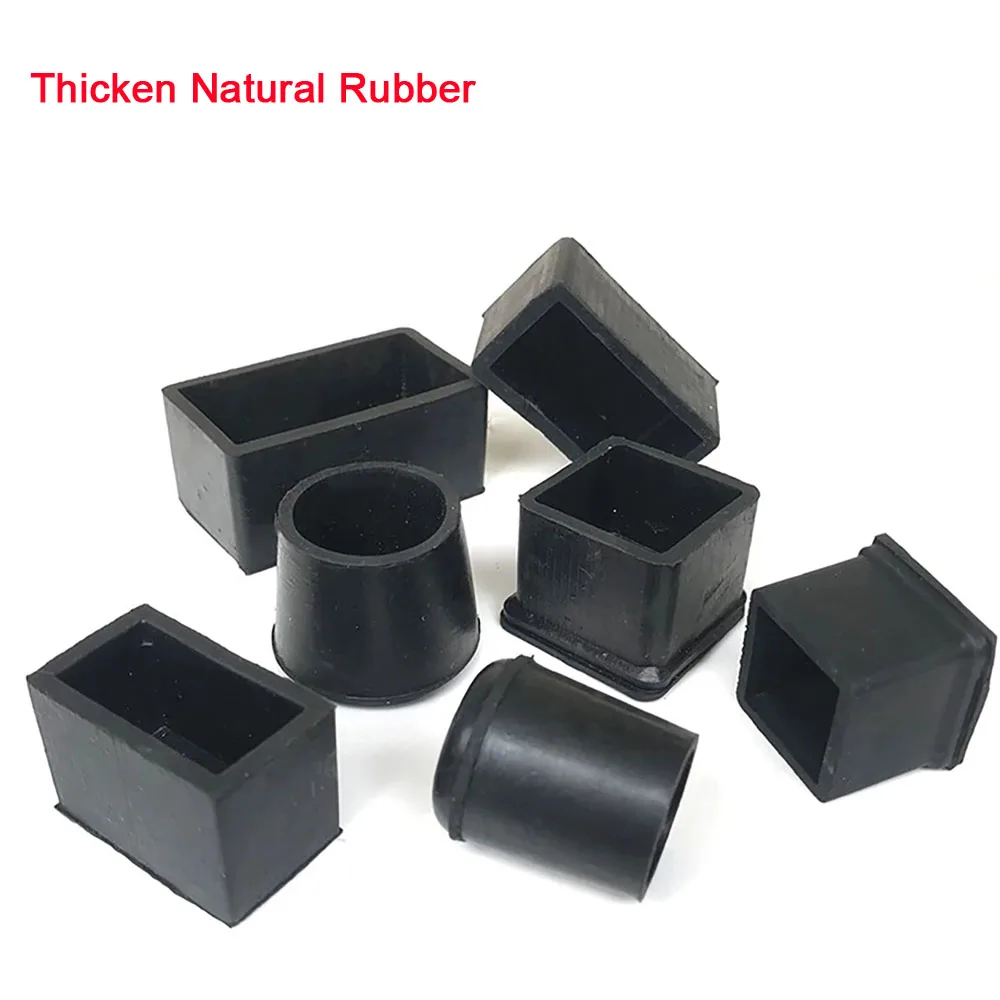4pcs Thicken Natural Rubber Chair Table Feet Cap Wear-resistant Anti-slip Square Rectangle Round Stick Pipe Tubing End Cover Cap
4pcs Thicken Natural Rubber Chair Table Feet Cap Wear-resistant Anti-slip Square Rectangle Round Stick Pipe Tubing End Cover Cap
