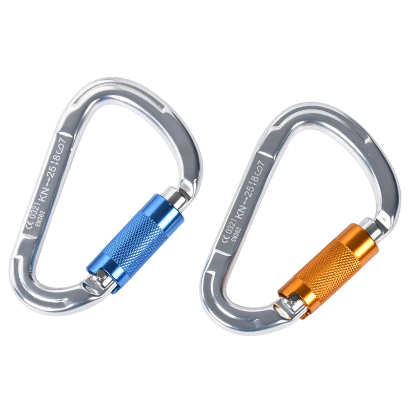 Professional Carabiner D Shape Carabiner Key Hooks Climbing Ascend Security Safety Master Lock Outdoor Protective Equipment
Professional Carabiner D Shape Carabiner Key Hooks Climbing Ascend Security Safety Master Lock Outdoor Protective Equipment