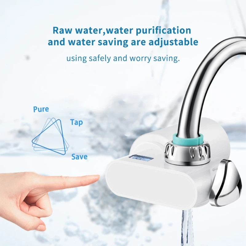 Three-Speed Adjustable Faucet with Flow Display Tap Drinking Water Filter Faucet Water Purifier Home Improvement Kitchen
Three-Speed Adjustable Faucet with Flow Display Tap Drinking Water Filter Faucet Water Purifier Home Improvement Kitchen