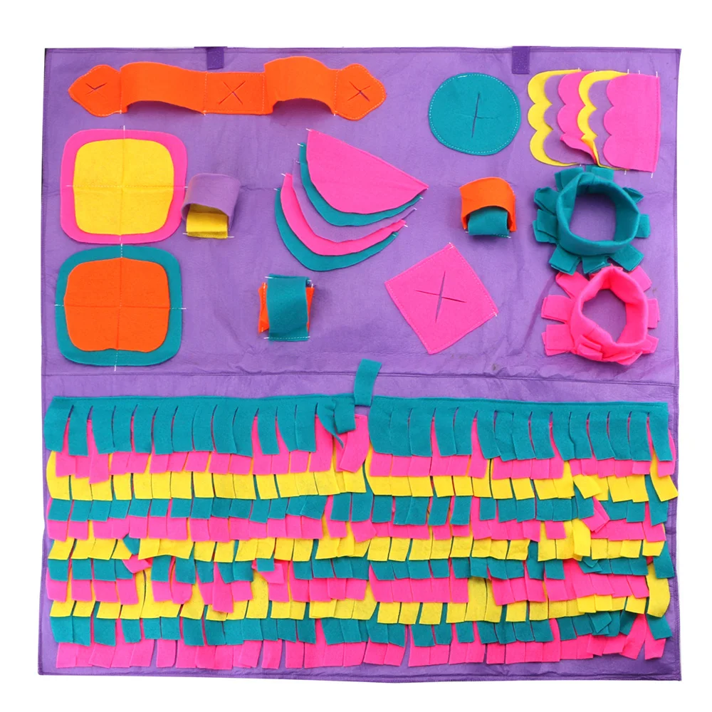 Одеяло для дрессировки питомцев флисовые съемные накладки игрушка-головоломка