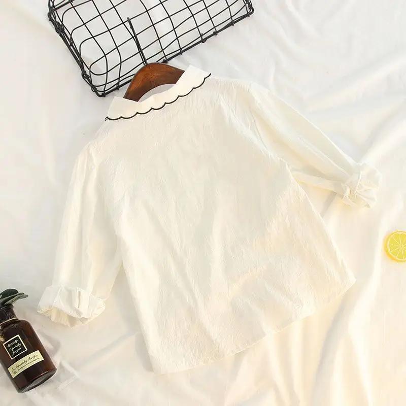 Girls' Tops 2020 Spring And Autumn New Fashion Long Sleeve Lapel Girls's Shirt Children's Shirt
Girls' Tops 2020 Spring And Autumn New Fashion Long Sleeve Lapel Girls's Shirt Children's Shirt